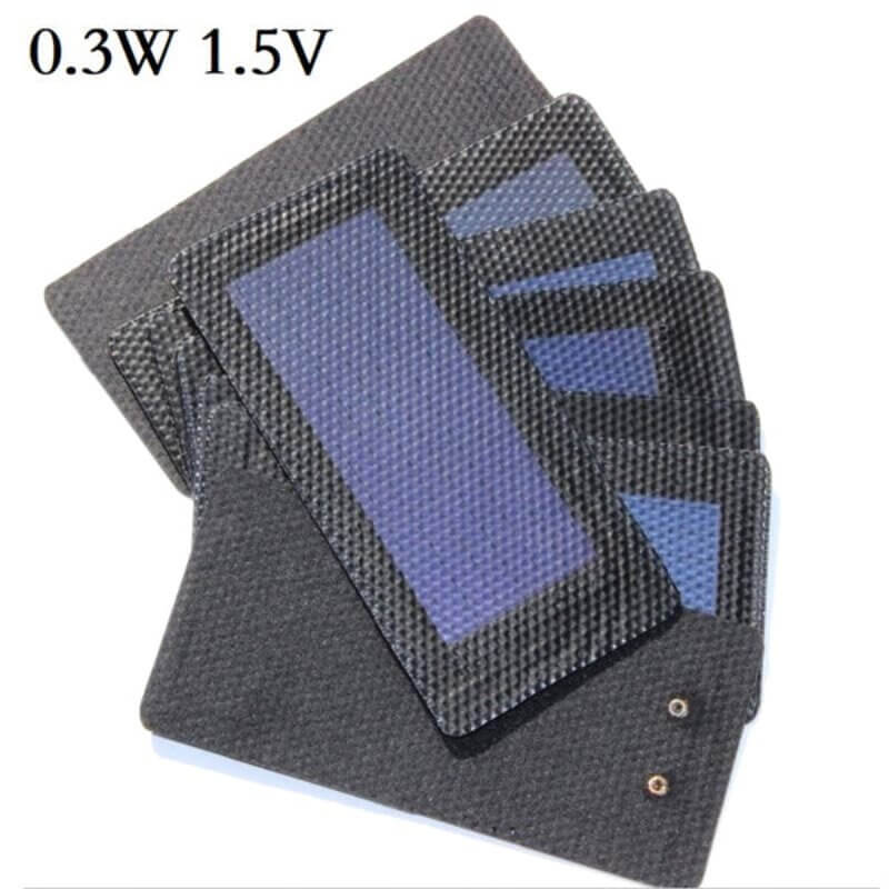 Flexible Amorphous Silicon Solar Panel - Waterproof Mini Cells for DIY Projects