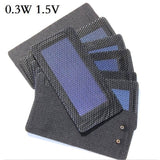 Flexible Amorphous Silicon Solar Panel - Waterproof Mini Cells for DIY Projects