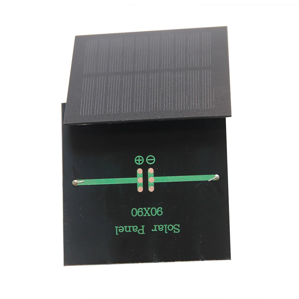 1.1W 1.1W mini solar panel — front and rear overlapping