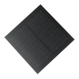 1.1W 1.1W mini solar panel — square monocrystalline cell face