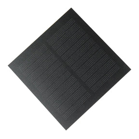 1.1W 1.1W mini solar panel — square monocrystalline cell face
