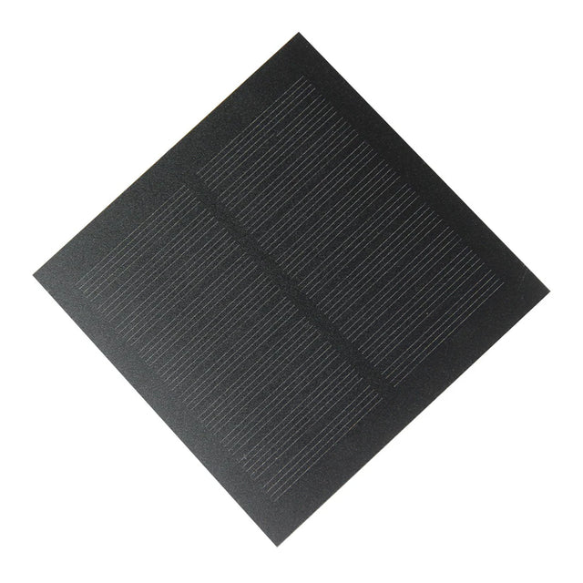 1.1W 1.1W mini solar panel — square monocrystalline cell face