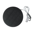1.2W solar panel — round panel and USB lead