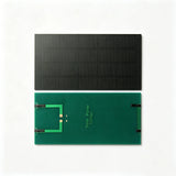 Front and rear of the mini solar module
