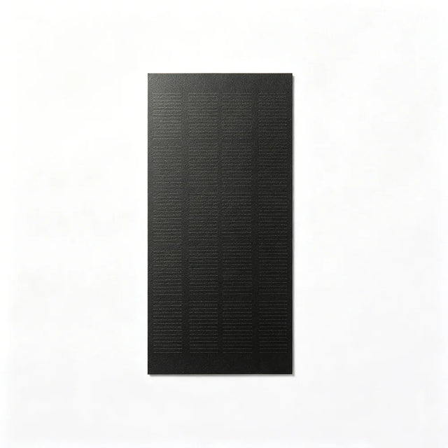 120 by 60mm monocrystalline cell face