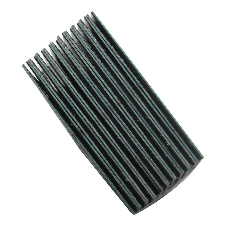 Stacked thin panel boards showing edge profile