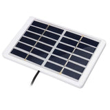 1.2W solar panel — framed cell face