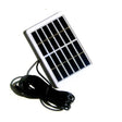 1.2W 1.2W USB-C solar panel — white framed panel and long cable