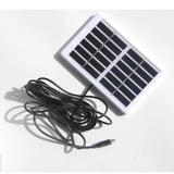 1.2W solar panel solar light bulb kit — framed solar panel and lead