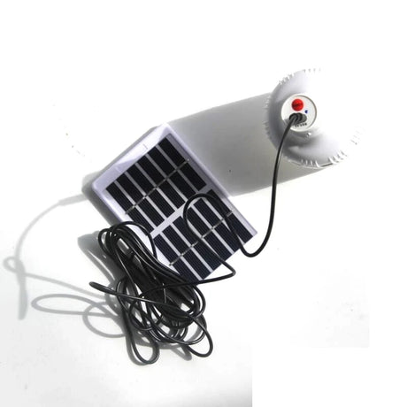 1.2W solar panel solar light bulb kit — rechargeable bulb and solar panel
