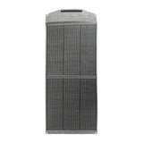 100W two-fold solar panel fully opened on white background