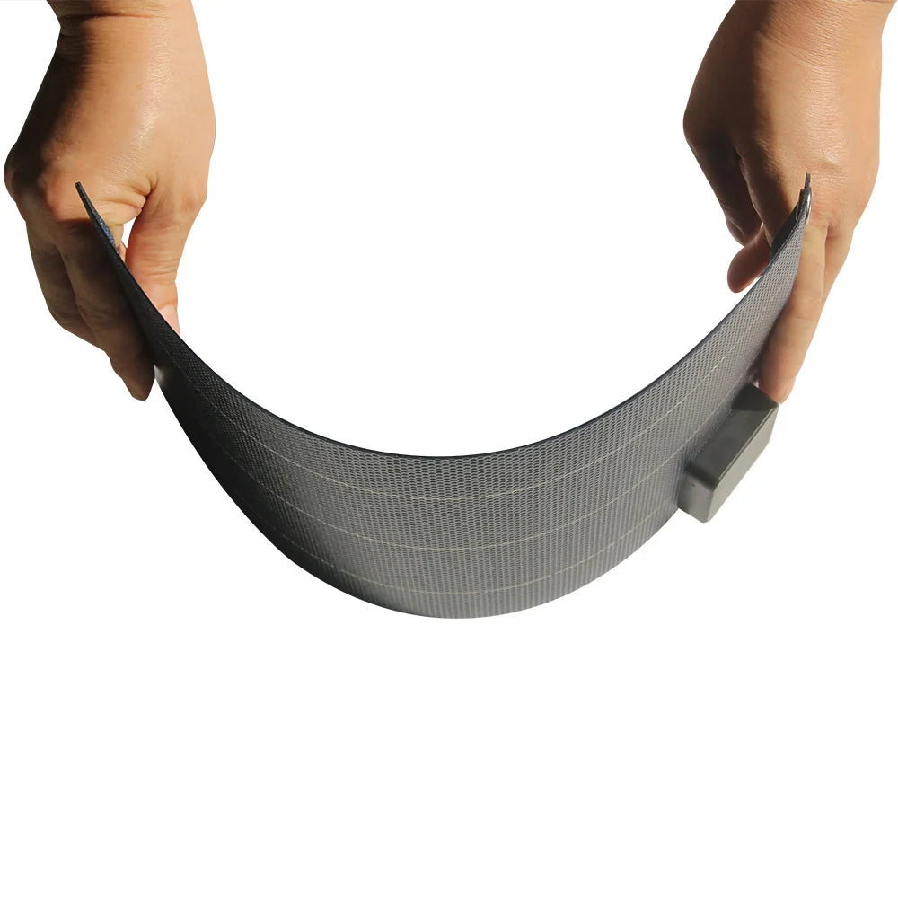 10W solar panel — panel bending demonstration