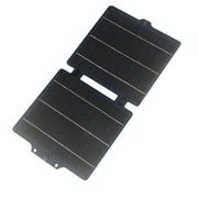 10W foldable solar charger — two-section folding charger face