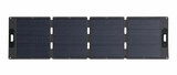 120W four-fold solar panel fully opened on a clean white background