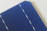 Stack of 125mm monocrystalline solar cells