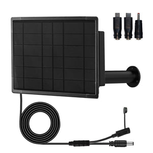 12W Solar Panel with MPPT Charging