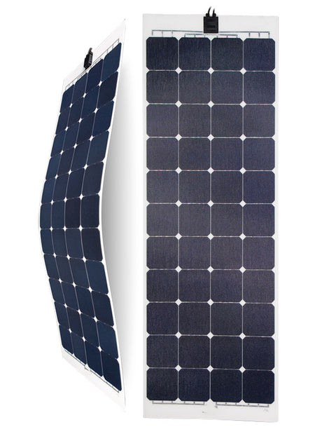 SunPower Flexible Solar Panel – 50W / 100W / 135W | Ultra-Light & Bendable for RV, Boat & Outdoor Use