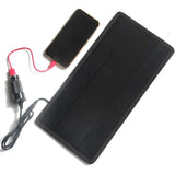 13W 13W solar battery charger — USB adapter charging demonstration