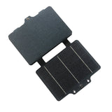 14W foldable solar charger — partly folded panel
