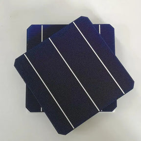 Rear contact pattern on a full-size mono solar cell