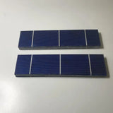 Two stacks of 156mm x 39mm polycrystalline solar cells
