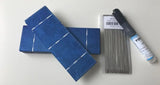 156mm x 52mm polycrystalline solar cells with tabbing supplies
