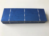 Stack of 156mm x 52mm polycrystalline solar cells