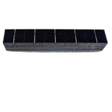Stack of 157mm x 26mm monocrystalline solar cells