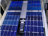 PERC solar cell production and handling view