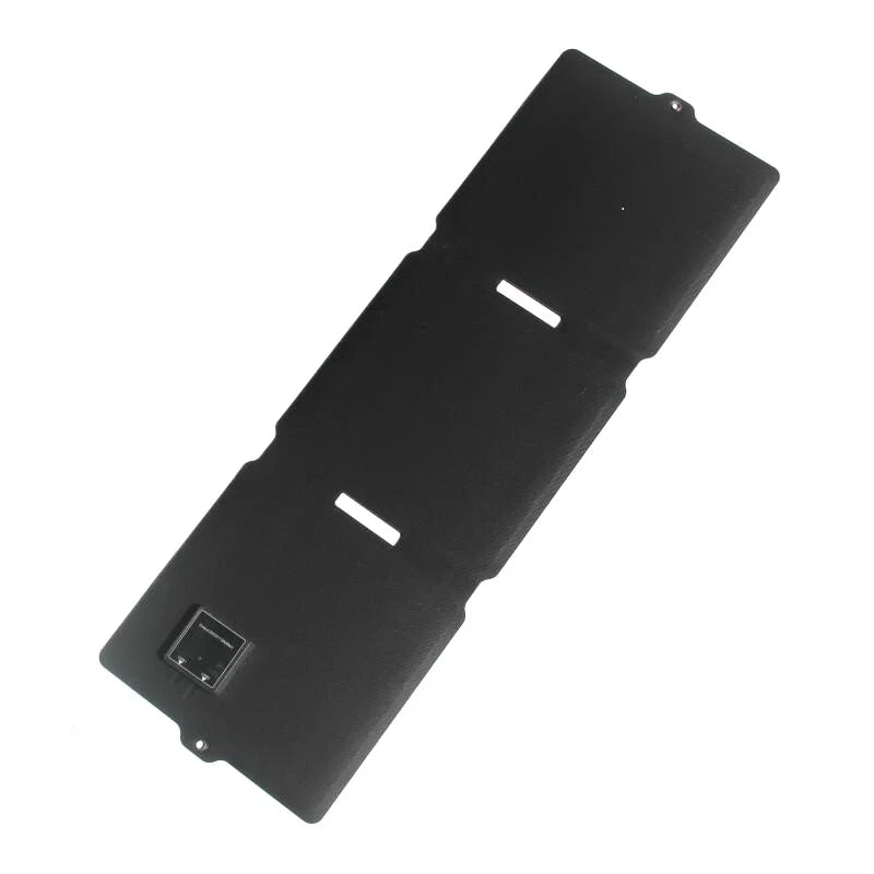 15W foldable solar charger — panel back and output module