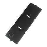 15W foldable solar charger — panel back and output module