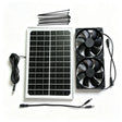 15W panel 15W solar fan kit — 15W twin-fan kit and fixings