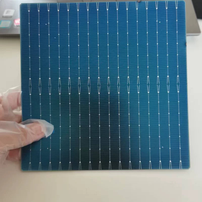 Rear surface of a bifacial TOPCon solar cell