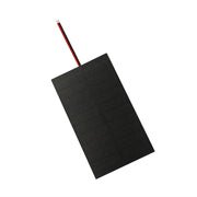 1W mini solar panel — mini panel and attached wires
