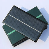 1W 1W mini solar panel — module stack with cell face