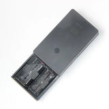 1W solar AA charger — empty battery compartment