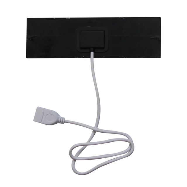 1W solar panel — rear board and USB lead