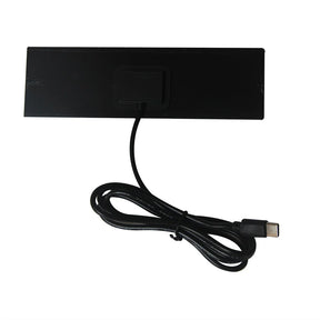 1W 1W slim USB-C solar panel — panel rear and cable