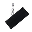 2.5W slim USB solar panel — slim panel with USB socket