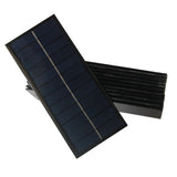2.5W mini solar panel — stacked long mini panels