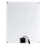 20W solar panel — rear panel and junction box