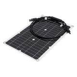 20W flexible solar panel — panel face at angle