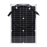 20W flexible solar panel — panel with MC4 leads