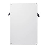 20W flexible solar panel — plain white rear surface