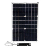 20W peak 20W solar battery charger — panel cell face and USB converter