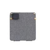 21W foldable solar charger — folded charger rear