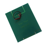 2W mini solar panel — rear soldered wire terminals