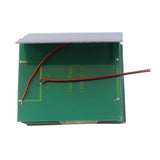 2W mini solar panel — stacked module backs and leads