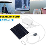 2W solar air pump — solar aerator and use examples