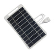2W USB solar panel — 2W panel with USB socket
